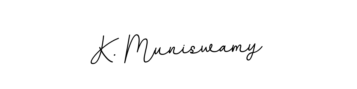 Also You can easily find your signature by using the search form. We will create K. Muniswamy name handwritten signature images for you free of cost using BallpointsItalic-DORy9 sign style. K. Muniswamy signature style 11 images and pictures png