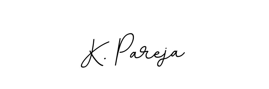 BallpointsItalic-DORy9 is a professional signature style that is perfect for those who want to add a touch of class to their signature. It is also a great choice for those who want to make their signature more unique. Get K. Pareja name to fancy signature for free. K. Pareja signature style 11 images and pictures png