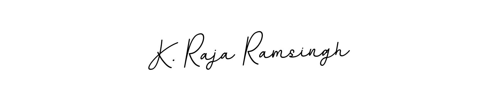Here are the top 10 professional signature styles for the name K. Raja Ramsingh. These are the best autograph styles you can use for your name. K. Raja Ramsingh signature style 11 images and pictures png