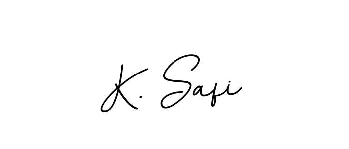 BallpointsItalic-DORy9 is a professional signature style that is perfect for those who want to add a touch of class to their signature. It is also a great choice for those who want to make their signature more unique. Get K. Safi name to fancy signature for free. K. Safi signature style 11 images and pictures png