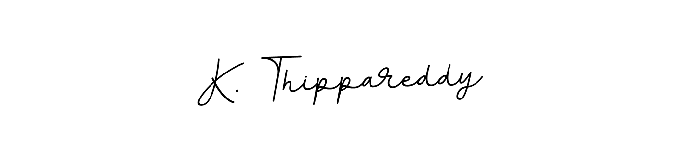 Also we have K. Thippareddy name is the best signature style. Create professional handwritten signature collection using BallpointsItalic-DORy9 autograph style. K. Thippareddy signature style 11 images and pictures png