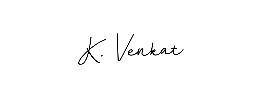 Also You can easily find your signature by using the search form. We will create K. Venkat name handwritten signature images for you free of cost using BallpointsItalic-DORy9 sign style. K. Venkat signature style 11 images and pictures png