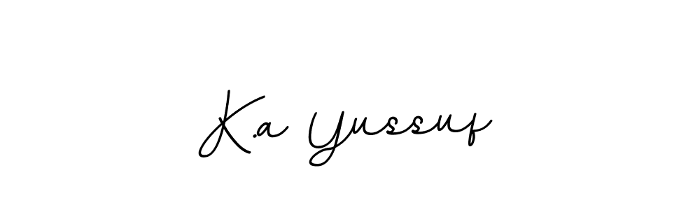 Here are the top 10 professional signature styles for the name K.a Yussuf. These are the best autograph styles you can use for your name. K.a Yussuf signature style 11 images and pictures png