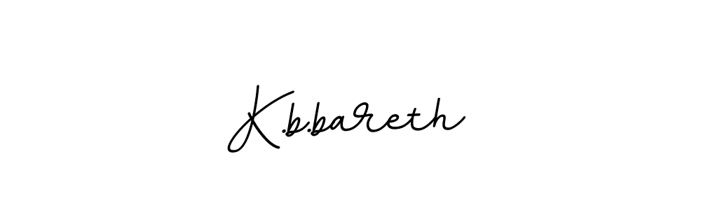 Also we have K.b.bareth name is the best signature style. Create professional handwritten signature collection using BallpointsItalic-DORy9 autograph style. K.b.bareth signature style 11 images and pictures png