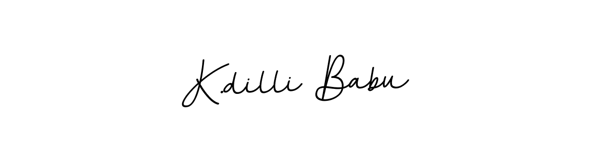 Make a short K.dilli Babu signature style. Manage your documents anywhere anytime using BallpointsItalic-DORy9. Create and add eSignatures, submit forms, share and send files easily. K.dilli Babu signature style 11 images and pictures png