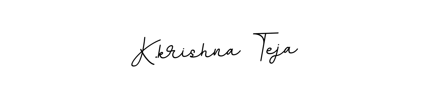 Check out images of Autograph of K.krishna Teja name. Actor K.krishna Teja Signature Style. BallpointsItalic-DORy9 is a professional sign style online. K.krishna Teja signature style 11 images and pictures png