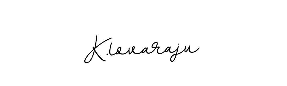 K.lovaraju stylish signature style. Best Handwritten Sign (BallpointsItalic-DORy9) for my name. Handwritten Signature Collection Ideas for my name K.lovaraju. K.lovaraju signature style 11 images and pictures png