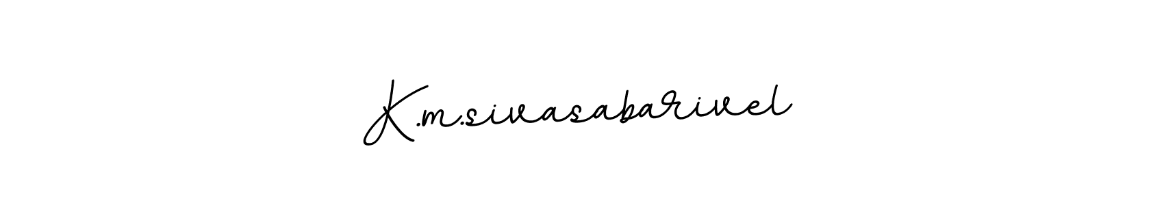 How to make K.m.sivasabarivel signature? BallpointsItalic-DORy9 is a professional autograph style. Create handwritten signature for K.m.sivasabarivel name. K.m.sivasabarivel signature style 11 images and pictures png