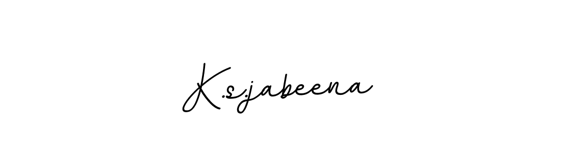 Make a beautiful signature design for name K.s.jabeena. Use this online signature maker to create a handwritten signature for free. K.s.jabeena signature style 11 images and pictures png