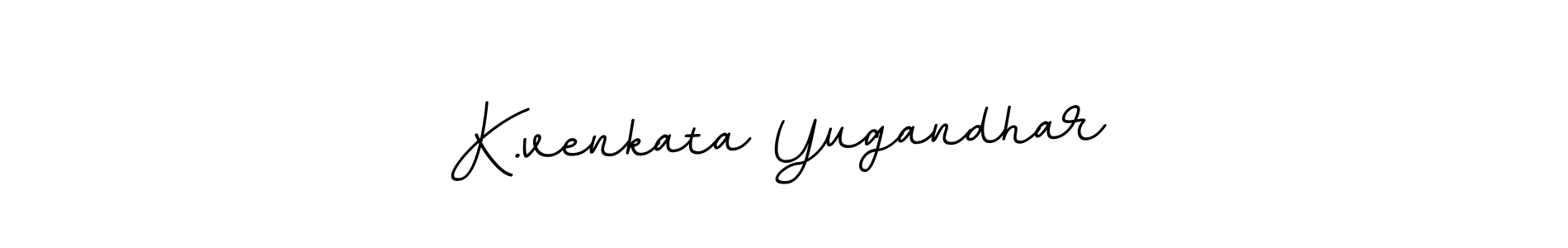 Make a beautiful signature design for name K.venkata Yugandhar. Use this online signature maker to create a handwritten signature for free. K.venkata Yugandhar signature style 11 images and pictures png