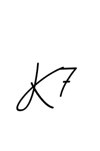 How to Draw K7 signature style? BallpointsItalic-DORy9 is a latest design signature styles for name K7. K7 signature style 11 images and pictures png
