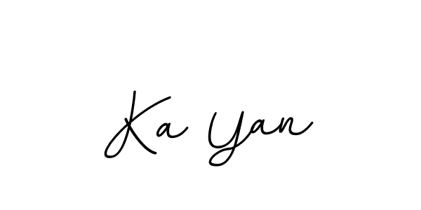 It looks lik you need a new signature style for name Ka Yan. Design unique handwritten (BallpointsItalic-DORy9) signature with our free signature maker in just a few clicks. Ka Yan signature style 11 images and pictures png