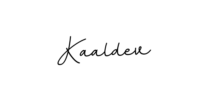 The best way (BallpointsItalic-DORy9) to make a short signature is to pick only two or three words in your name. The name Kaaldev include a total of six letters. For converting this name. Kaaldev signature style 11 images and pictures png