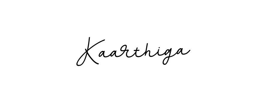 Use a signature maker to create a handwritten signature online. With this signature software, you can design (BallpointsItalic-DORy9) your own signature for name Kaarthiga. Kaarthiga signature style 11 images and pictures png