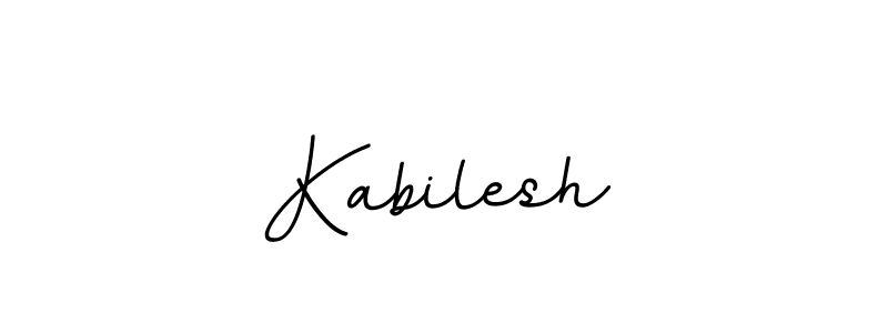 Design your own signature with our free online signature maker. With this signature software, you can create a handwritten (BallpointsItalic-DORy9) signature for name Kabilesh. Kabilesh signature style 11 images and pictures png