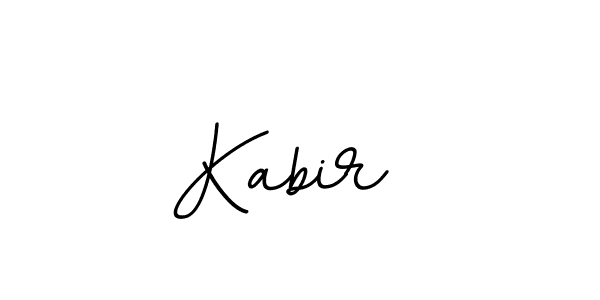 Design your own signature with our free online signature maker. With this signature software, you can create a handwritten (BallpointsItalic-DORy9) signature for name Kabir . Kabir  signature style 11 images and pictures png