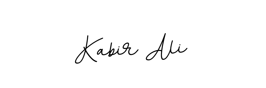 Design your own signature with our free online signature maker. With this signature software, you can create a handwritten (BallpointsItalic-DORy9) signature for name Kabir Ali. Kabir Ali signature style 11 images and pictures png