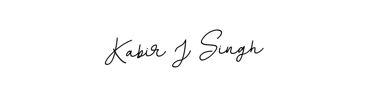 It looks lik you need a new signature style for name Kabir J Singh. Design unique handwritten (BallpointsItalic-DORy9) signature with our free signature maker in just a few clicks. Kabir J Singh signature style 11 images and pictures png