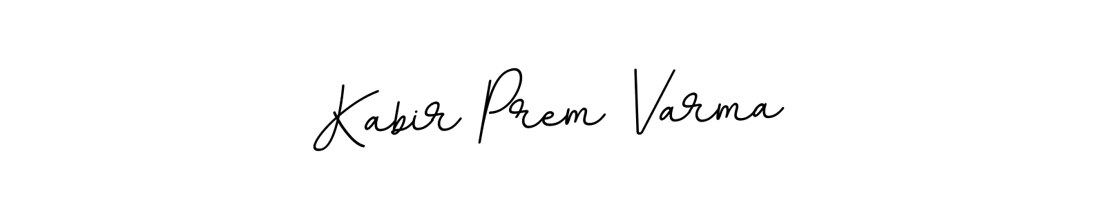 if you are searching for the best signature style for your name Kabir Prem Varma. so please give up your signature search. here we have designed multiple signature styles  using BallpointsItalic-DORy9. Kabir Prem Varma signature style 11 images and pictures png