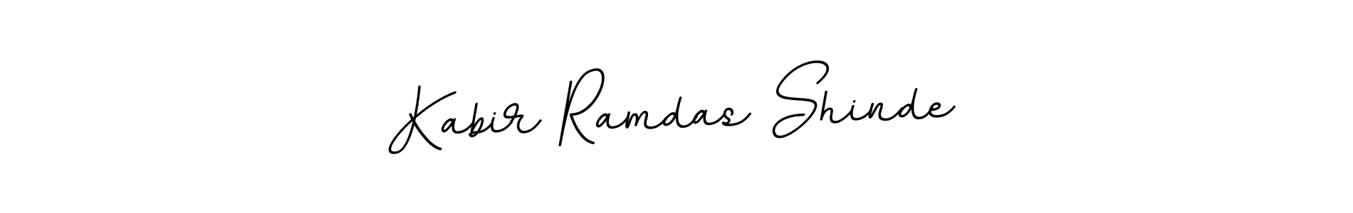 You should practise on your own different ways (BallpointsItalic-DORy9) to write your name (Kabir Ramdas Shinde) in signature. don't let someone else do it for you. Kabir Ramdas Shinde signature style 11 images and pictures png
