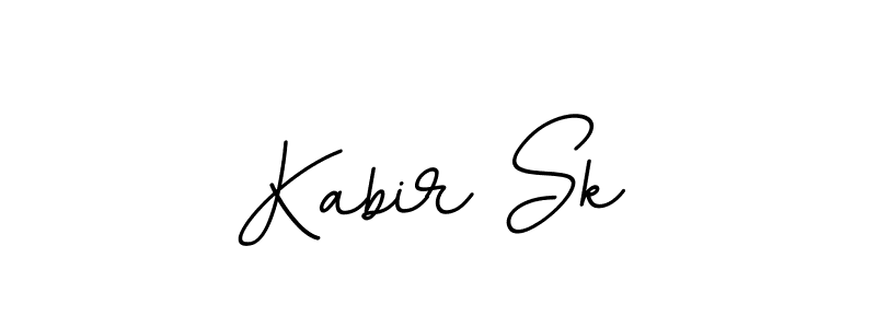 How to make Kabir Sk name signature. Use BallpointsItalic-DORy9 style for creating short signs online. This is the latest handwritten sign. Kabir Sk signature style 11 images and pictures png
