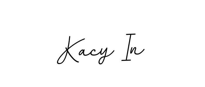 The best way (BallpointsItalic-DORy9) to make a short signature is to pick only two or three words in your name. The name Kacy In include a total of six letters. For converting this name. Kacy In signature style 11 images and pictures png