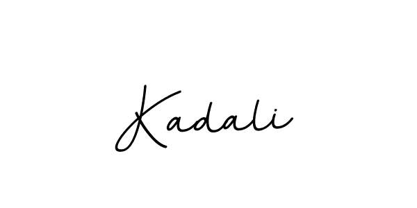 Make a beautiful signature design for name Kadali. With this signature (BallpointsItalic-DORy9) style, you can create a handwritten signature for free. Kadali signature style 11 images and pictures png