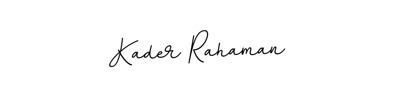 Also we have Kader Rahaman name is the best signature style. Create professional handwritten signature collection using BallpointsItalic-DORy9 autograph style. Kader Rahaman signature style 11 images and pictures png