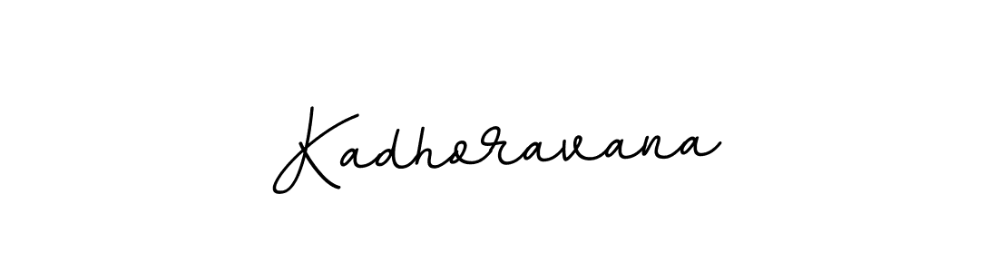Create a beautiful signature design for name Kadhoravana. With this signature (BallpointsItalic-DORy9) fonts, you can make a handwritten signature for free. Kadhoravana signature style 11 images and pictures png