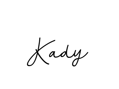 Create a beautiful signature design for name Kady. With this signature (BallpointsItalic-DORy9) fonts, you can make a handwritten signature for free. Kady signature style 11 images and pictures png
