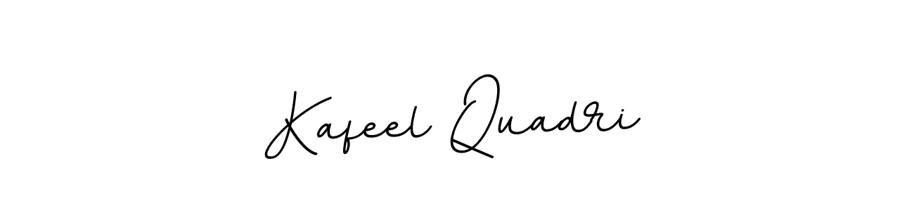 You should practise on your own different ways (BallpointsItalic-DORy9) to write your name (Kafeel Quadri) in signature. don't let someone else do it for you. Kafeel Quadri signature style 11 images and pictures png