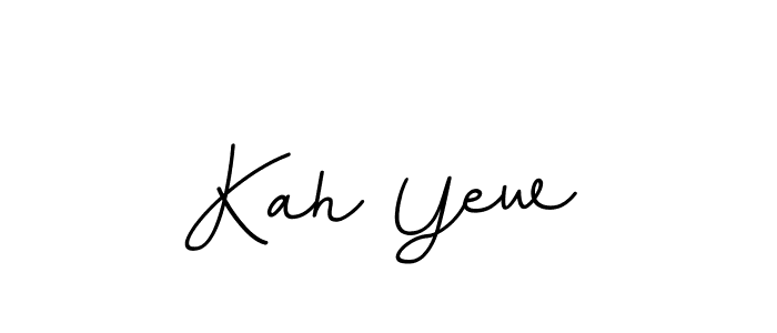 Design your own signature with our free online signature maker. With this signature software, you can create a handwritten (BallpointsItalic-DORy9) signature for name Kah Yew. Kah Yew signature style 11 images and pictures png