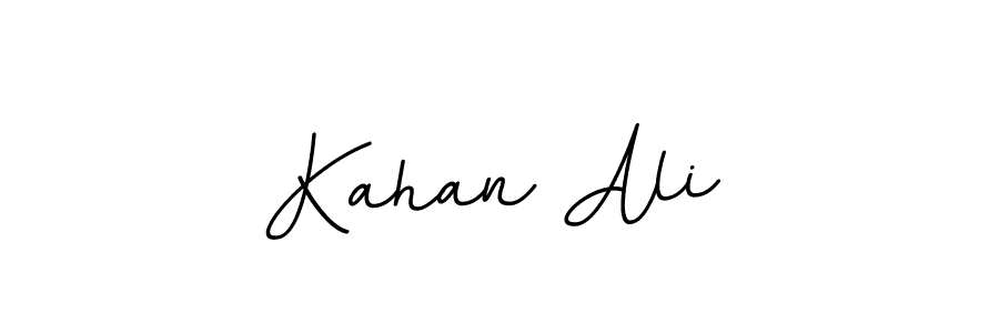 Use a signature maker to create a handwritten signature online. With this signature software, you can design (BallpointsItalic-DORy9) your own signature for name Kahan Ali. Kahan Ali signature style 11 images and pictures png