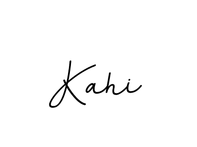You should practise on your own different ways (BallpointsItalic-DORy9) to write your name (Kahi) in signature. don't let someone else do it for you. Kahi signature style 11 images and pictures png