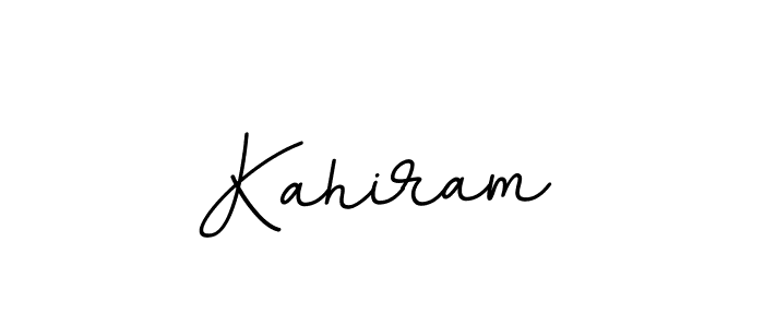 How to make Kahiram name signature. Use BallpointsItalic-DORy9 style for creating short signs online. This is the latest handwritten sign. Kahiram signature style 11 images and pictures png