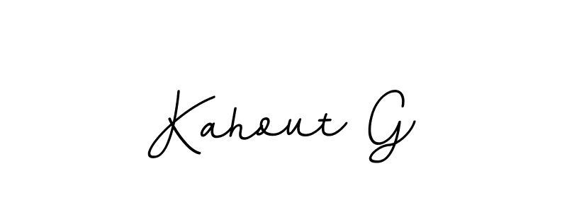 It looks lik you need a new signature style for name Kahout G. Design unique handwritten (BallpointsItalic-DORy9) signature with our free signature maker in just a few clicks. Kahout G signature style 11 images and pictures png
