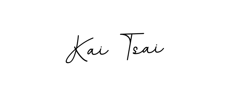 Create a beautiful signature design for name Kai Tsai. With this signature (BallpointsItalic-DORy9) fonts, you can make a handwritten signature for free. Kai Tsai signature style 11 images and pictures png