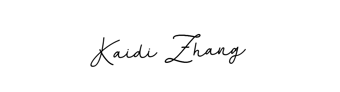 Design your own signature with our free online signature maker. With this signature software, you can create a handwritten (BallpointsItalic-DORy9) signature for name Kaidi Zhang. Kaidi Zhang signature style 11 images and pictures png