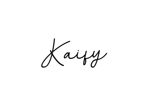 How to make Kaify name signature. Use BallpointsItalic-DORy9 style for creating short signs online. This is the latest handwritten sign. Kaify signature style 11 images and pictures png