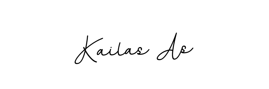 How to make Kailas As signature? BallpointsItalic-DORy9 is a professional autograph style. Create handwritten signature for Kailas As name. Kailas As signature style 11 images and pictures png