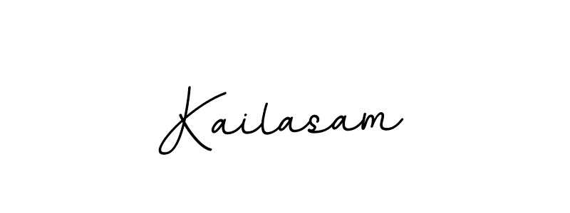 How to make Kailasam signature? BallpointsItalic-DORy9 is a professional autograph style. Create handwritten signature for Kailasam name. Kailasam signature style 11 images and pictures png