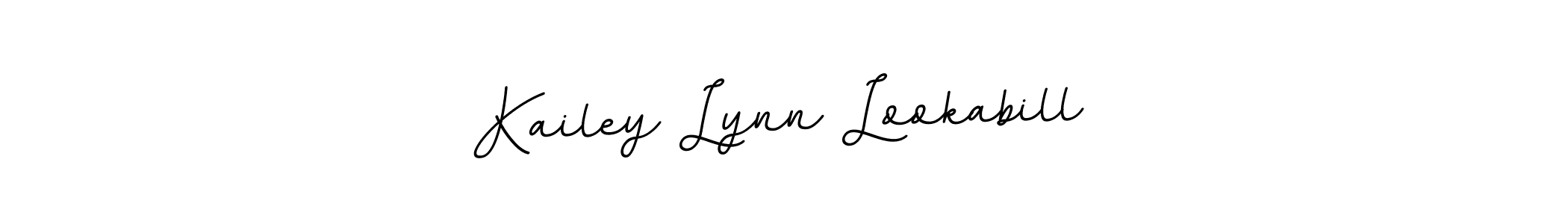 How to make Kailey Lynn Lookabill name signature. Use BallpointsItalic-DORy9 style for creating short signs online. This is the latest handwritten sign. Kailey Lynn Lookabill signature style 11 images and pictures png