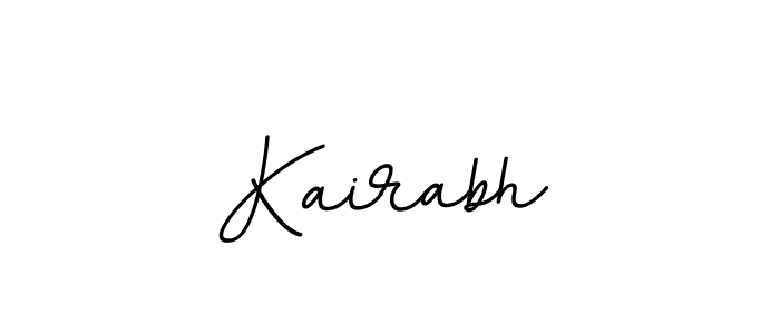 Kairabh stylish signature style. Best Handwritten Sign (BallpointsItalic-DORy9) for my name. Handwritten Signature Collection Ideas for my name Kairabh. Kairabh signature style 11 images and pictures png