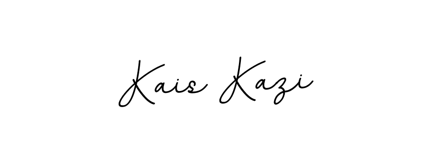 You should practise on your own different ways (BallpointsItalic-DORy9) to write your name (Kais Kazi) in signature. don't let someone else do it for you. Kais Kazi signature style 11 images and pictures png