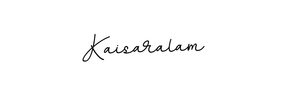 Use a signature maker to create a handwritten signature online. With this signature software, you can design (BallpointsItalic-DORy9) your own signature for name Kaisaralam. Kaisaralam signature style 11 images and pictures png