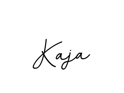 Make a beautiful signature design for name Kaja. With this signature (BallpointsItalic-DORy9) style, you can create a handwritten signature for free. Kaja signature style 11 images and pictures png