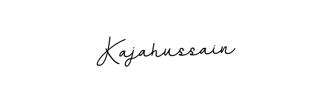You should practise on your own different ways (BallpointsItalic-DORy9) to write your name (Kajahussain) in signature. don't let someone else do it for you. Kajahussain signature style 11 images and pictures png