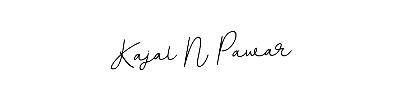 Kajal N Pawar stylish signature style. Best Handwritten Sign (BallpointsItalic-DORy9) for my name. Handwritten Signature Collection Ideas for my name Kajal N Pawar. Kajal N Pawar signature style 11 images and pictures png