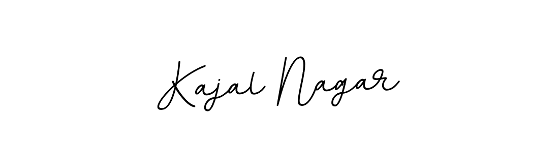 Create a beautiful signature design for name Kajal Nagar. With this signature (BallpointsItalic-DORy9) fonts, you can make a handwritten signature for free. Kajal Nagar signature style 11 images and pictures png