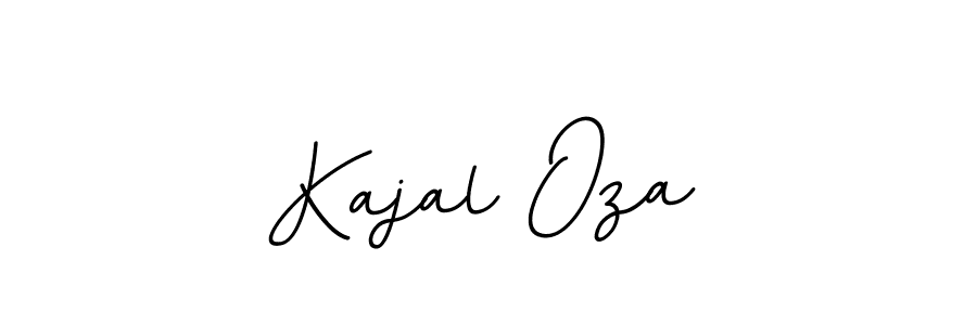 The best way (BallpointsItalic-DORy9) to make a short signature is to pick only two or three words in your name. The name Kajal Oza include a total of six letters. For converting this name. Kajal Oza signature style 11 images and pictures png